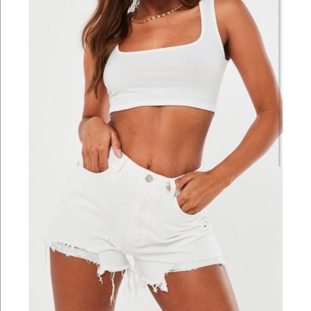 NWOT Out of Stock Missguided High Waisted Shorts